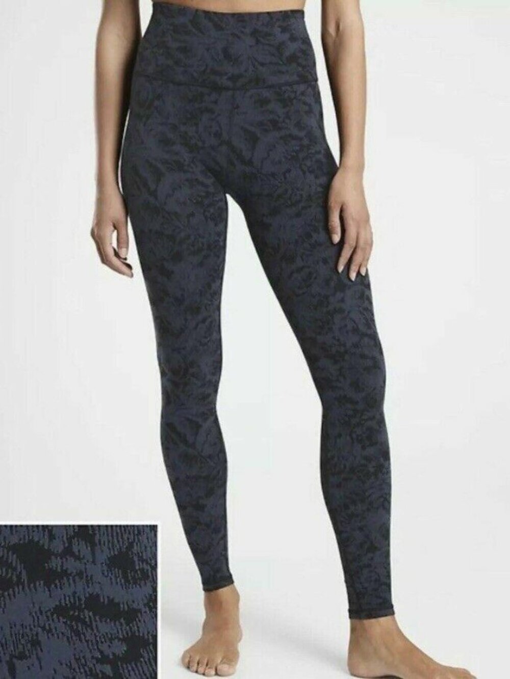 Athleta Elation Textured High Rise Leggings